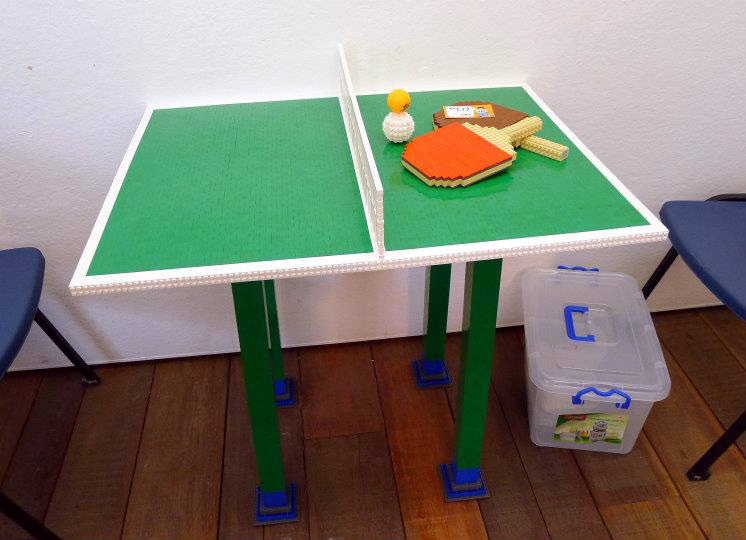 Lego ping pong discount table